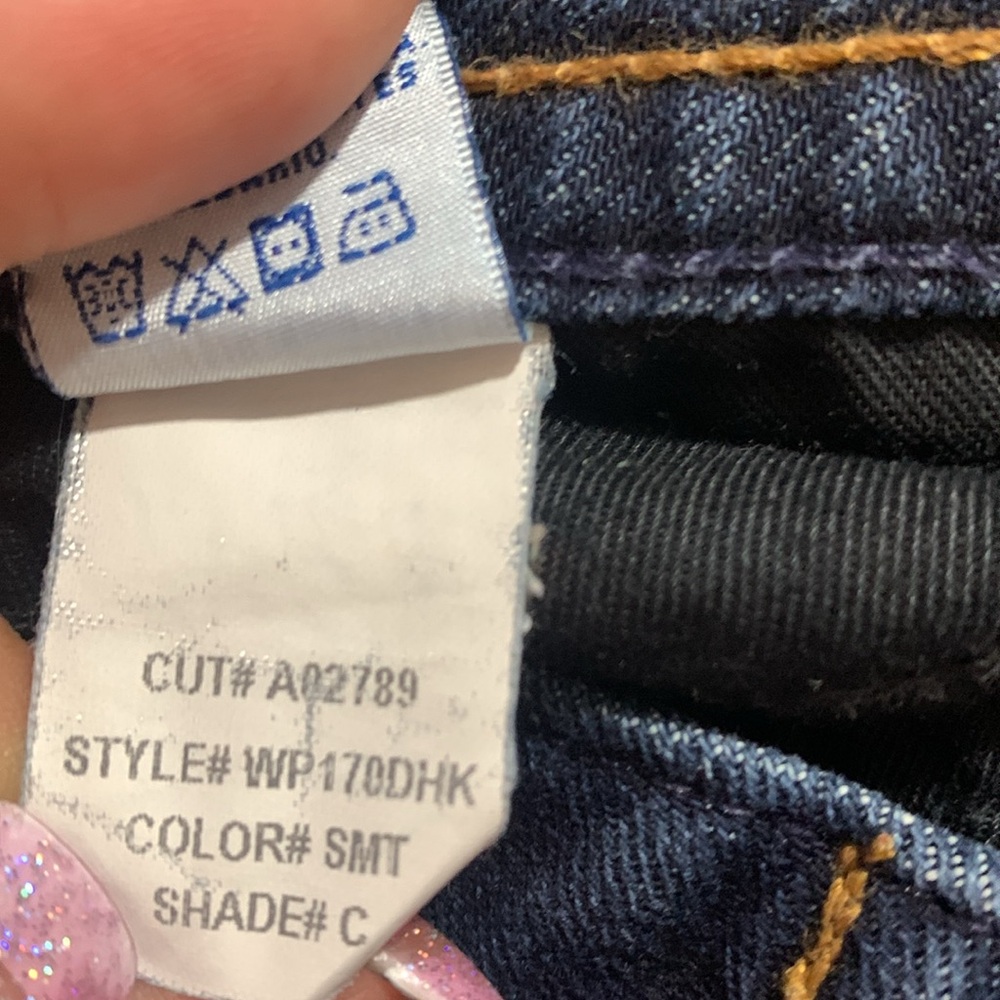 Hudson Beth‎ Mid-Rise Baby Bootcut Stretch Dark Wash Jeans size 28 - Picture 13 of 14